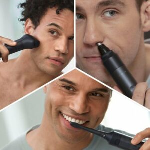 Panasonic - MultiShape Pristine Kit All in 1 Rechargeable Wet/Dry Electric Shaver Kit - Navy