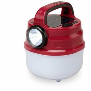 WeatherX - Camp Plus Bluetooth Speaker with Flashlight - Red