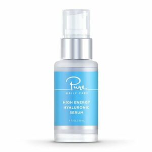 Pure Daily Care - 4-in-1 Natural Facial Skincare Treatments with a Bonus High Energy Hyaluronic Serum - Black