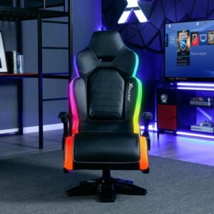 X Rocker - Evo Elite 4.1 Gaming Chair with Built-in Audio Surround Sound System - Black