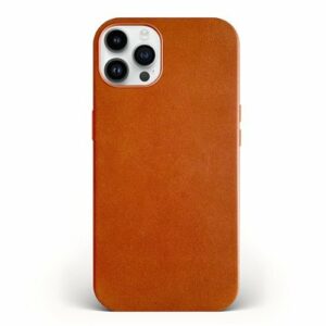 Bluebonnet - Leather Case with MagSafe for Apple iPhone 14 Pro - Saddle Tan