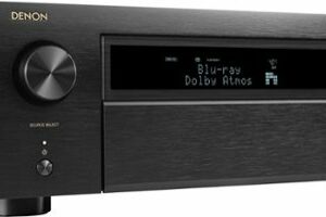 Denon - AVR-X6800H 140W 11.4-Ch. Home Theater AV Receiver - Black