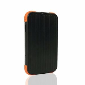 Solis - 5G Mobile Wi-Fi Hotspot - Local & International Coverage Router with Lifetime Data Plan - Black / Orange