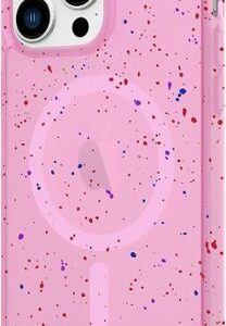 AMPD - Jelly Confetti MagSafe Soft Case for Apple iPhone 15 Pro - Pink