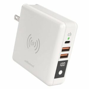 Cellhelmet - Multi-Charge Pro 8,000mAh Portable Charge for most devices - White