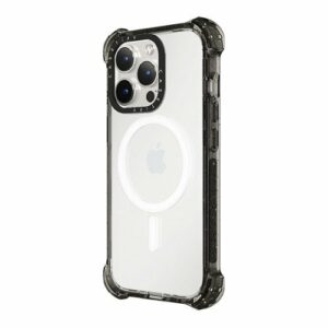 CASETiFY - Bounce Case with MagSafe for Apple iPhone 15 Pro - Clear/Black