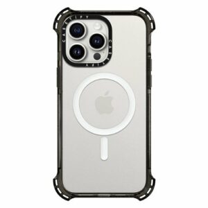 CASETiFY - Bounce Case with MagSafe for Apple iPhone 15 Pro Max - Clear/Black