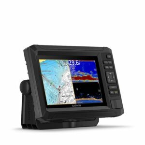 Garmin - ECHOMAP Chartplotter GPS UHD2 74cv with transducer - Black