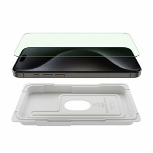 Belkin - ScreenForce™iPhone 15 Pro Max UltraGlass 2 Blue Light Screen Protector - Clear