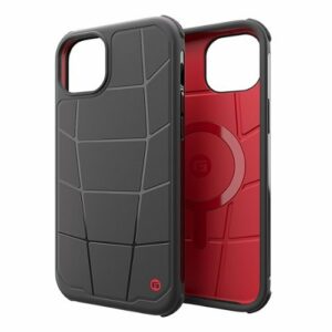 CLCKR - Force MagSafe Case for Apple iPhone 15 Plus 6.7" - Black/Red