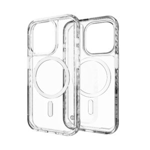 CLCKR - Diamond MagSafe Case for Apple iPhone 15 Pro 6.1" - Clear