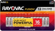 Rayovac Fusion AAA Batteries (16 Pack), Triple A Alkaline Batteries