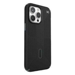 Speck - Presidio2 Grip ClickLock Case with MagSafe for Apple iPhone 15 Pro Max - Black