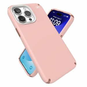 Speck - Presidio2 Pro Case with MagSafe for Apple iPhone 15 Pro Max - Dahlia Pink