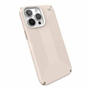 Speck - Presidio2 Grip Case for Apple iPhone 15 Pro Max - Bleached Bone