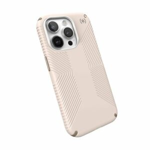 Speck - Presidio2 Grip Case for Apple iPhone 15 Pro - Bleached Bone