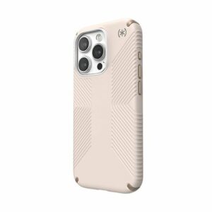 Speck - Presidio2 Grip Case for Apple iPhone 15 Pro - Bleached Bone