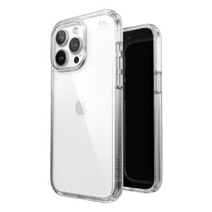 Speck - Presidio Perfect-Clear Case for Apple iPhone 15 Pro Max - Clear