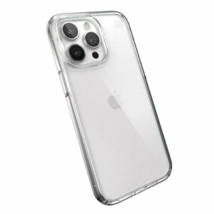 Speck - Presidio Perfect-Clear Case for Apple iPhone 15 Pro Max - Clear