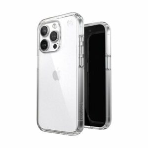 Speck - Presidio Perfect-Clear Case for Apple iPhone 15 Pro - Clear