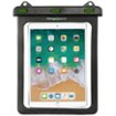 Chargeworx - Waterproof Case for Most Tablets - Black