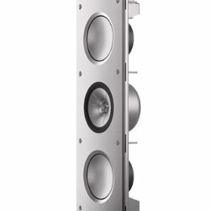 KEF - Ci3160RLM-THX UNI-Q 3 Way in wall Speaker (each) - Gray