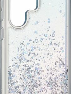 Insignia™ - Hard-Shell Case for Samsung Galaxy S24 Ultra - Glitter Gradient (Clear)