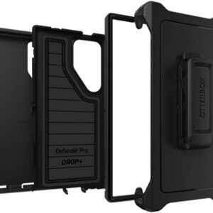 OtterBox - Defender Series Pro Hard Shell for Samsung Galaxy S24 Ultra - Black