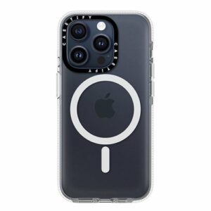 CASETiFY - Clear Case with MagSafe for Apple iPhone 15 Pro - Clear