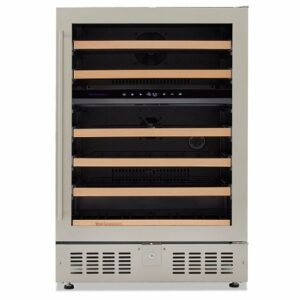 Wine Enthusiast S 24” Undercounter Dual Zone Wine Cellar, SS RH - Stainless Steel