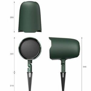 JBL - GSF6  6" Ground-Stake Landscape-Outdoor Speaker (Pair) - Green