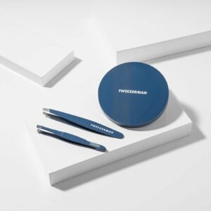 Tweezerman - Brow & Grooming Set - Blue