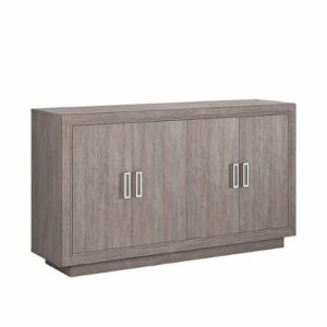 Sauder - Hayes Garden Credenza 60" Ao A2 - Ashen Oak