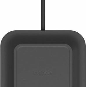 mophie - 15W Wireless Pad for iPhone or Android - Black