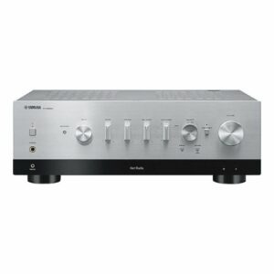 Yamaha - Bluetooth 240-Watt 2.0-Channel Network Stereo Receiver with Remote - Silver