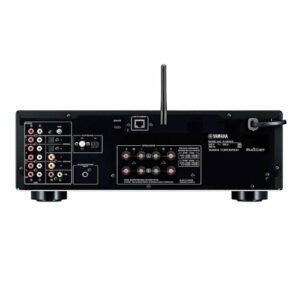 Yamaha - Bluetooth 120-Watt 2.0-Channel Network Stereo Receiver with Remote - Black