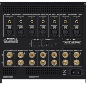 Rotel - RMB-1587 MKII 250W 7-Ch Multi-Channel Amplifier - Black