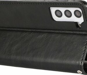 SaharaCase - Folio Wallet Case for Samsung Galaxy S24 - Black