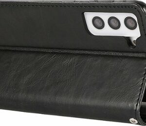 SaharaCase - Folio Wallet Case for Samsung Galaxy S24+ - Black