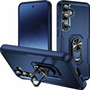 SaharaCase - ArmorPro Kickstand Case for Samsung Galaxy S24 - Navy Blue