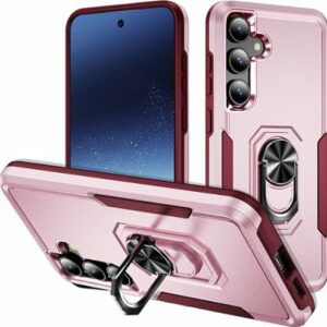 SaharaCase - ArmorPro Kickstand Case for Samsung Galaxy S24 - Wild Pink