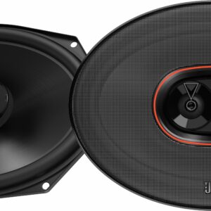 JBL - 6” x 9” Three-way car audio speaker - Black