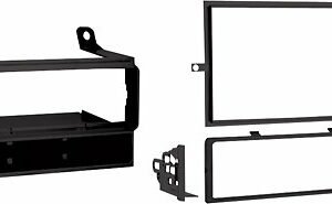 Metra - Dash Kit for Select 1996-2019 Nissan Infiniti Frontier Xterra Titan Pathfinder DIN DDIN - Black