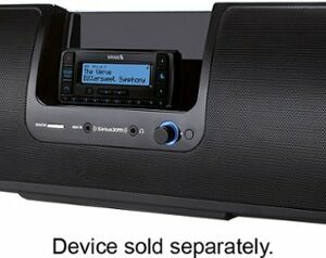 SiriusXM - SD2 Portable Speaker Dock - Black