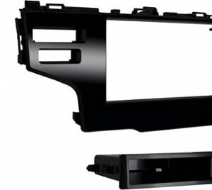 Metra - Dash Kit for Select 2015-2020 Honda Fit DIN DDIN - Gloss Black