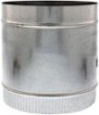 Zephyr - Duct 7 In. Round In-Line Damper for Range Hood - Silver