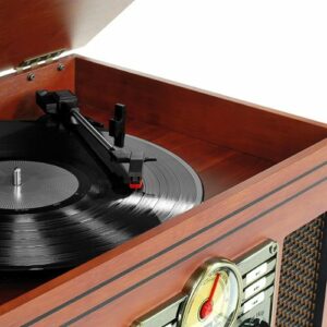 Victrola - Bluetooth Stereo Audio System - Mahogany