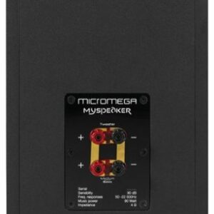 Micromega - MySpeaker 5.25" 2-Way Bookshelf Loudspeakers (Pair) - Black