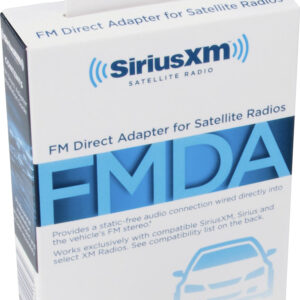 SiriusXM - FM Direct Adapter for Satellite Radios - Black