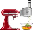 KitchenAid - KSM2FPA Food Processor Attachment Kit with Commercial Style Dicing - Plata